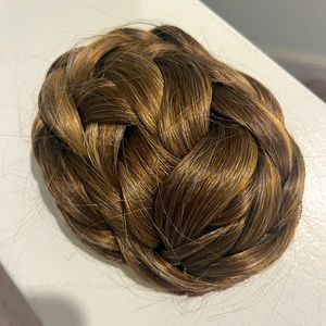Hair braid bun NEW never used
